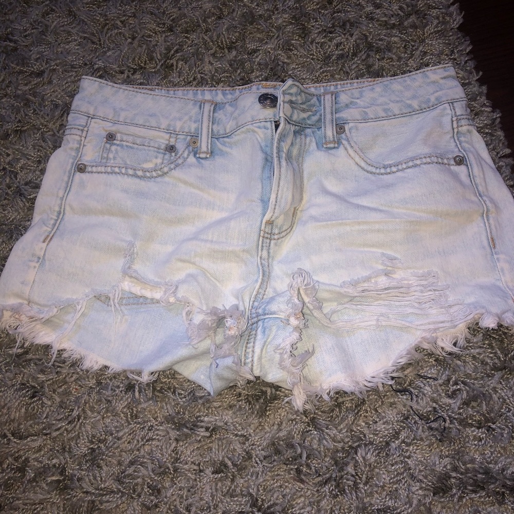 Distressed AE Shorts